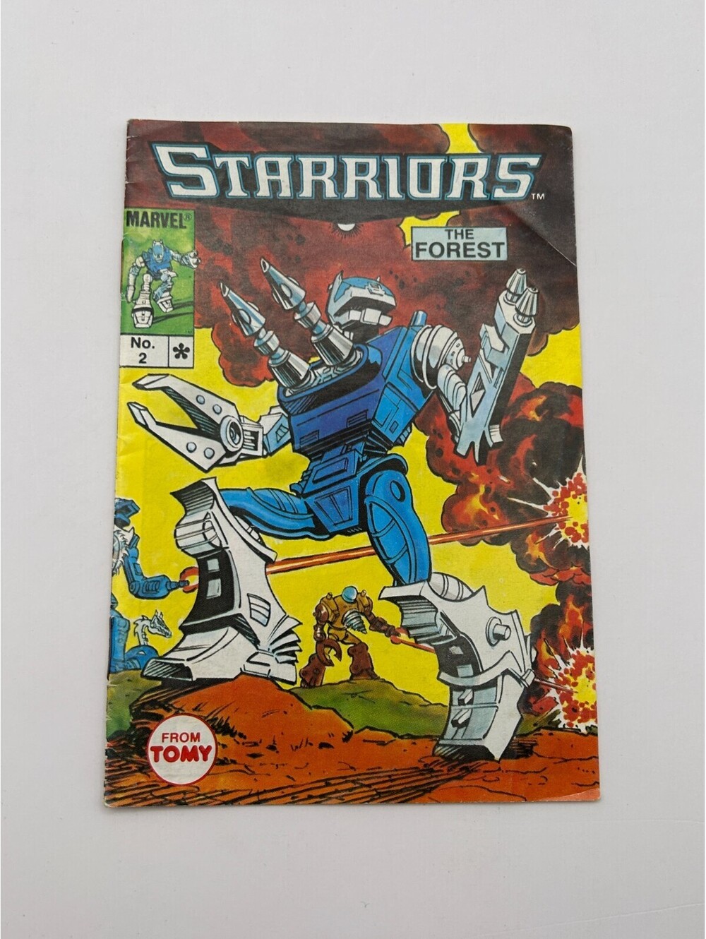 Starriors Mini Comic #2 The Forest Tomy 1984 Marvel Promo Toy Insert Comic Book